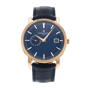 江诗丹顿/Vacheron Constantin 传袭系列 38 MM 18k玫瑰金 自动机械机芯 男表 87172-000R-B512