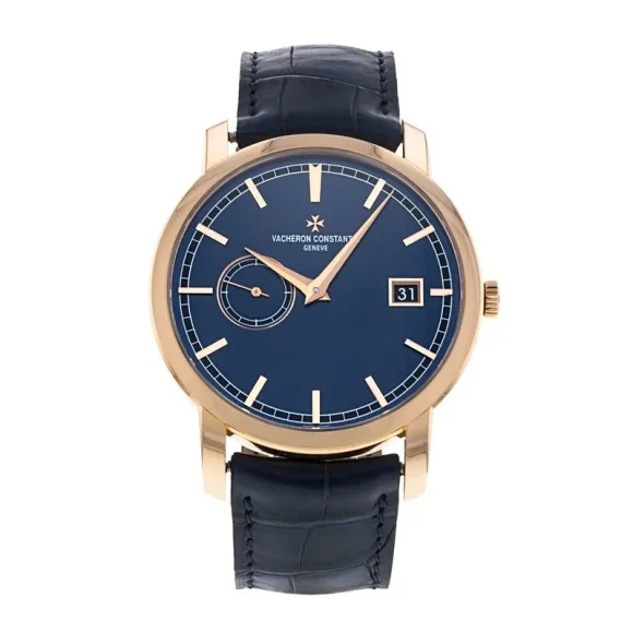 江诗丹顿/Vacheron Constantin 传袭系列 38 MM 18k玫瑰金 自动机械机芯 男表 87172-000R-B512