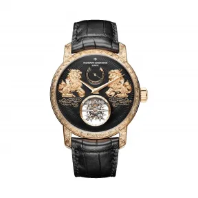 江诗丹顿/Vacheron Constantin Traditionnelle传袭系列陀飞轮 手动上链 42 MM 男表 89000-000R-B645