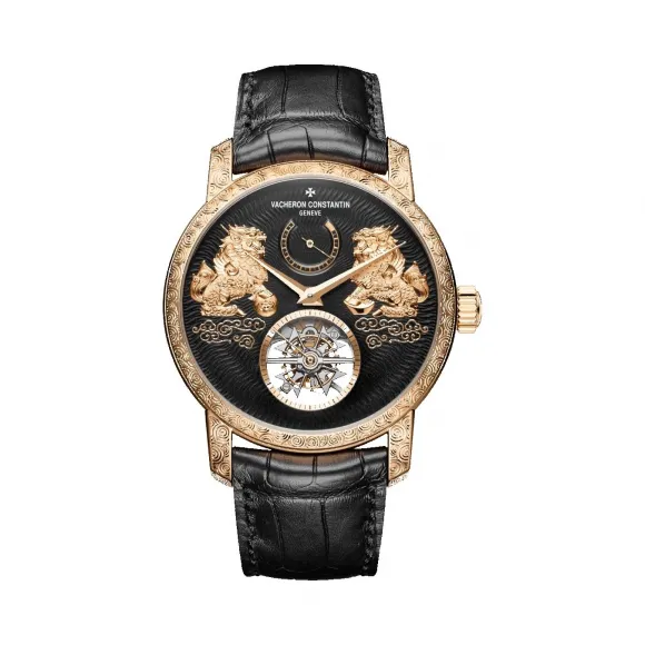 江诗丹顿/Vacheron Constantin Traditionnelle传袭系列陀飞轮 手动上链 42 MM 男表 89000-000R-B645