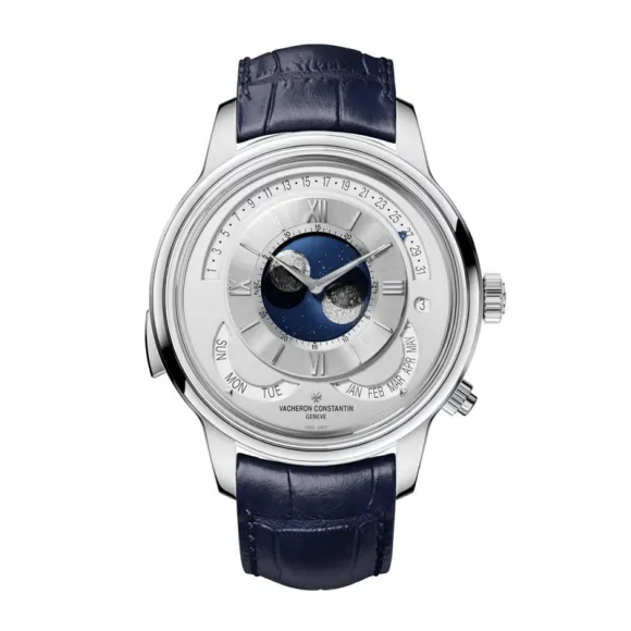 江诗丹顿/Vacheron Constantin 阁楼工匠系列 46 MM 18K白金 手动机械机芯 男表 9770C-000G-007C