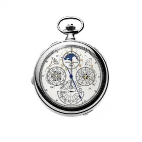 江诗丹顿/Vacheron Constantin 阁楼工匠系列 98 MM 18k白金 手动机械机芯 男表 9901C-000G-B472