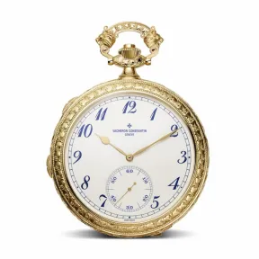 江诗丹顿/Vacheron Constantin 阁楼工匠系列 98 MM 18K 3N黄金 手动机械机芯  9910C-000J-B413