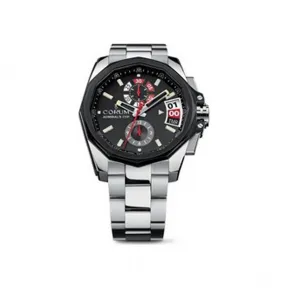 昆仑/Corum 44MM 钛金属配黑色 PVD ​​表圈 自动机械机芯 040-101-04-V200-AN10