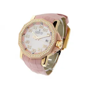 昆仑/Corum 40MM 玫瑰金镶钻表圈 自动机械机芯 082-952-85-0088-PN31