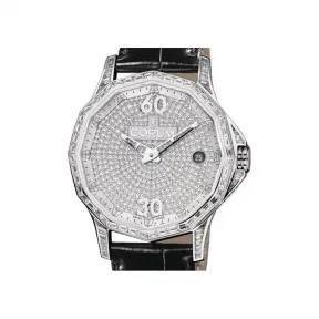 昆仑/Corum 38 MM x 8.75 MM 18kt 白金钻石表圈 自动机械机芯 082-119-69-0081-GR34