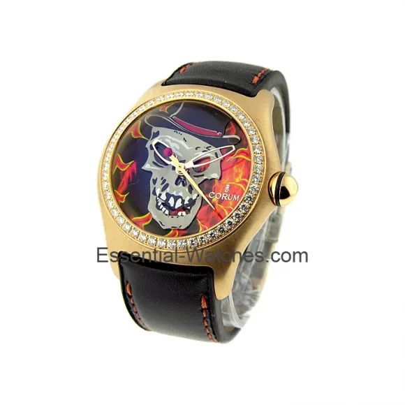 昆仑/Corum 45MM 18KT 带工厂钻石表圈 自动机械机芯 082-161-85-F101-VOOD