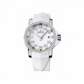 昆仑/Corum 40MM 精钢配钻石表圈 自动机械机芯 082-951-47-F379-AA32