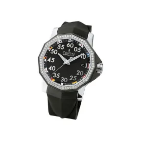 昆仑/Corum 40MM 精钢配钻石表圈 自动机械机芯 082-954-47-0F81-AN42