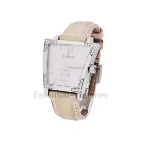 昆仑/Corum 36.5 MM with crown 精钢配钻石表圈 石英机芯 106-405-47-0008-PM52