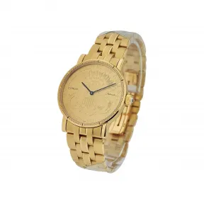 昆仑/Corum 36MM 18KT 黄金 自动机械机芯 293-645-56-H501-MU51