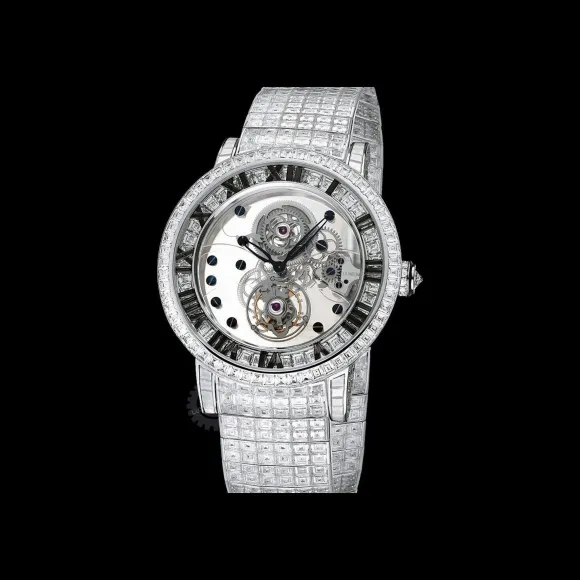 昆仑/Corum 46MM 白金镶钻表圈 Mechanical 372-311-69-V899-0000