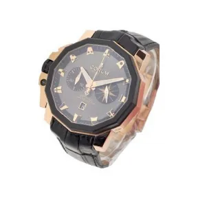 昆仑/Corum 50MM 玫瑰金黑色橡胶表圈 自动机械机芯 753-231-91-0F81-AN32