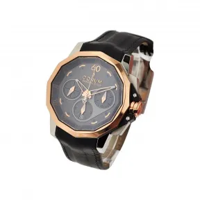 昆仑/Corum 44MM 精钢搭配玫瑰金表圈 自动机械机芯 753-771-24-F371-AN16