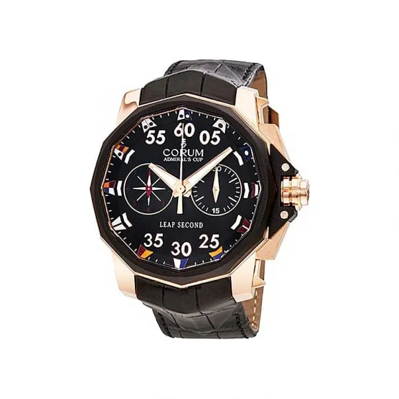 昆仑/Corum 48MM 玫瑰金配橡胶表圈 自动机械机芯 895-931-91-0001-AN42