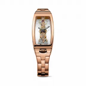 昆仑/Corum 金桥女表 系列 5N 18Kt玫瑰金，开放式背盖，双面防眩水晶玻璃表镜 手动机械机芯 B113-00975–113.101.55-V8800000