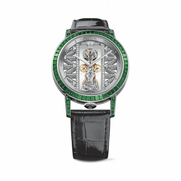 昆仑/Corum 47毫米泡泡四色腕表 系列 不锈钢，拱形双面防眩水晶玻璃表镜，水晶玻璃表背 自动机械机芯 B213-03266–213.997.69-0F01GG69G