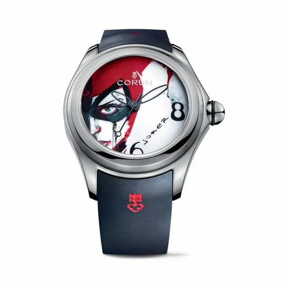 昆仑/Corum Bubble 47 Chronograph 系列 钛金属5级，具有黑色PVD处理，半球形双防反射蓝宝石晶体，蓝宝石底盖 自动机械机芯 L403-03170–403.101.04-0371JO01