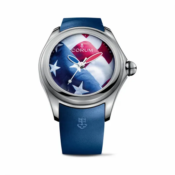 昆仑/Corum 52毫米大泡泡神奇巫毒Matt Barnes腕表 系列 钛金属5级，具有黑色PVD处理，半球形双防反射蓝宝石晶体，蓝宝石底盖 自动机械机芯 L403-03247–403.101.04-0373US01