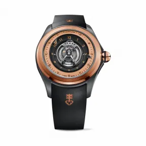 昆仑/Corum 海军上将Legend 42腕表 系列 精钢，精钢表圈搭配蓝色橡胶，双层防反射蓝宝石水晶，蓝宝石底盖 自动机械机芯 L406-03673