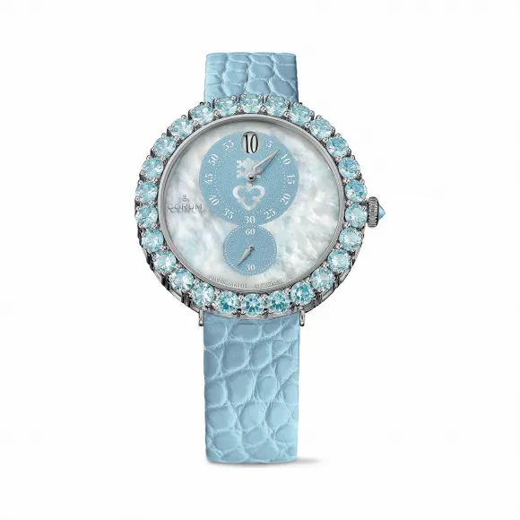 昆仑/Corum Admiral AC-ONE 经典系列 925银，镶钻自动机械机芯 Z254-03642