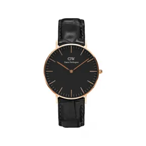 丹尼尔·惠灵顿/Daniel Wellington Classic Black 石英机芯 手表 DW00100141