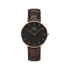 丹尼尔·惠灵顿/Daniel Wellington Classic Black 石英机芯 手表 DW00600140