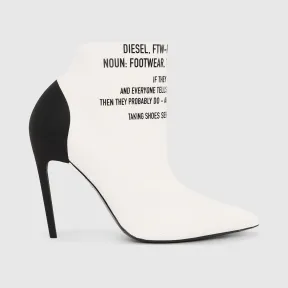 迪赛/Diesel D-SLANTY HAB 踝靴 Y01967P2507