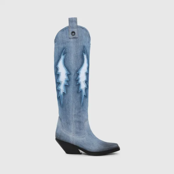 迪赛/Diesel D-GIUDECCA MHB 高筒靴 Y01976P0929