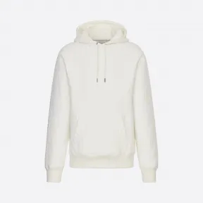 迪奥/Dior 白色棉质毛圈 Oblique 印花连帽衫 013J605C0607-C020
