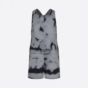 迪奥/Dior Tie & Dior 灰色和黑色牛仔连体衣 022E04A3154-X9374