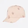 迪奥/Dior 粉色华达呢 Dior Oblique 图案棒球帽 0RBM12HATF-Y62I