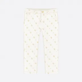 迪奥/Dior 棉质华达呢裤装 饰有“Dior Oblique”印花 0SBM12PANB-Y74A