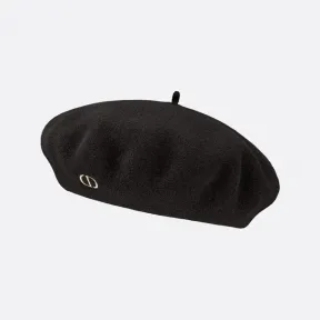 迪奥/Dior 儿童贝雷帽 黑色羊毛毛毡 0WBM1EHATF_Y900_T3