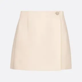 迪奥/Dior 裙裤 白色羊毛和桑蚕丝混纺面料 121P45B1166_X0201_T34