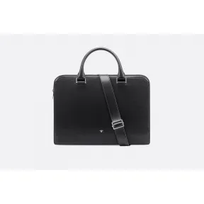 迪奥/Dior 灰色软木饰面小牛皮公文包  1ABBR121YHT H07E