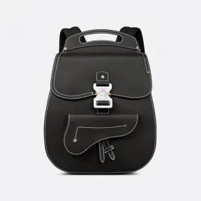 迪奥/Dior Gallop 双肩背包 黑色粒面牛皮革 1ADBA011YKK_H00N_TU