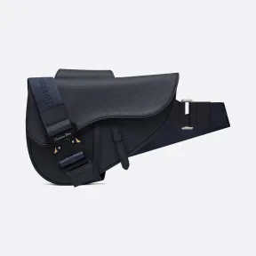 迪奥/Dior Saddle海蓝色牛皮革手袋 1ADPO093YMJ-H36E