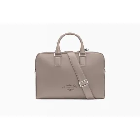 迪奥/Dior 灰褐色粒面触感小牛皮公文包 1ATBR114XXX H07E