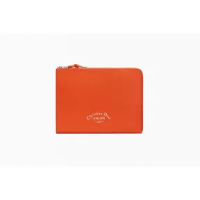 迪奥/Dior 橘色粒面触感小牛皮文件夹 1ATCA162XXX H22E