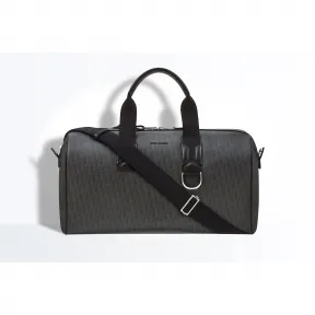 迪奥/Dior Dark light帆布和黑色小牛皮旅行袋 1DEDU043XIS H02G