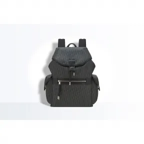 迪奥/Dior Dark light帆布和黑色小牛皮背包 1DLBA050XIS H02G