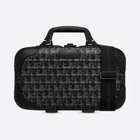 迪奥/Dior 黑色 Dior Oblique 图案铝镁合金 DIOR 和 RIMOWA 手提箱 1DRPO164YWZ-H03E