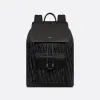 迪奥/Dior Motion 双肩背包 黑色科技面料和粒面牛皮革 Oblique Mirage 印花 1ESBA138YIH_H03E_TU