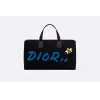 迪奥/Dior DIOR x KAWS尼龙旅行袋  1KWDU075YLE H03E