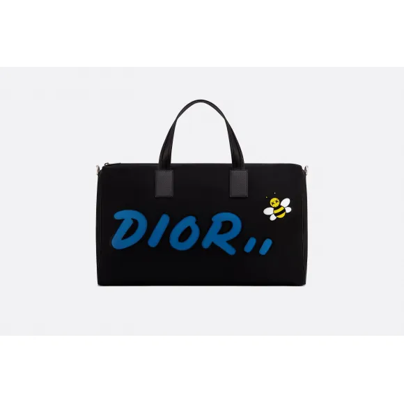 迪奥/Dior DIOR x KAWS尼龙旅行袋  1KWDU075YLE H03E