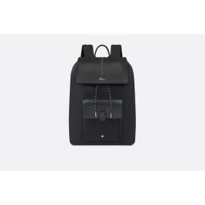 迪奥/Dior 黑色小牛皮和黑色尼龙背包 1MOBA062XVO H15E