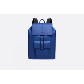 迪奥/Dior  Motion 巴黎蓝粒面触感小牛皮背包  1MOBA076YHV H00E