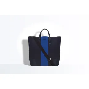 迪奥/Dior 蓝色帆布购物包 1PBSH059XDH_H00E