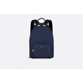 迪奥/Dior  Rider 蓝色科技帆布背包  1PEBA075XXJ H00E